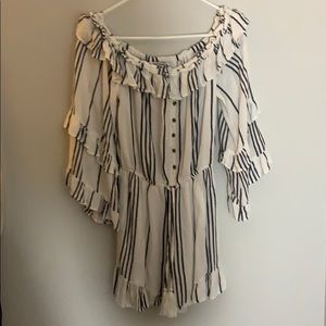American Eagle off the shoulder romper